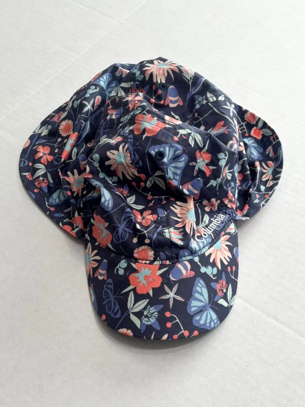 Columbia Junior Cachalot Floral Hat - Girls' Size OS